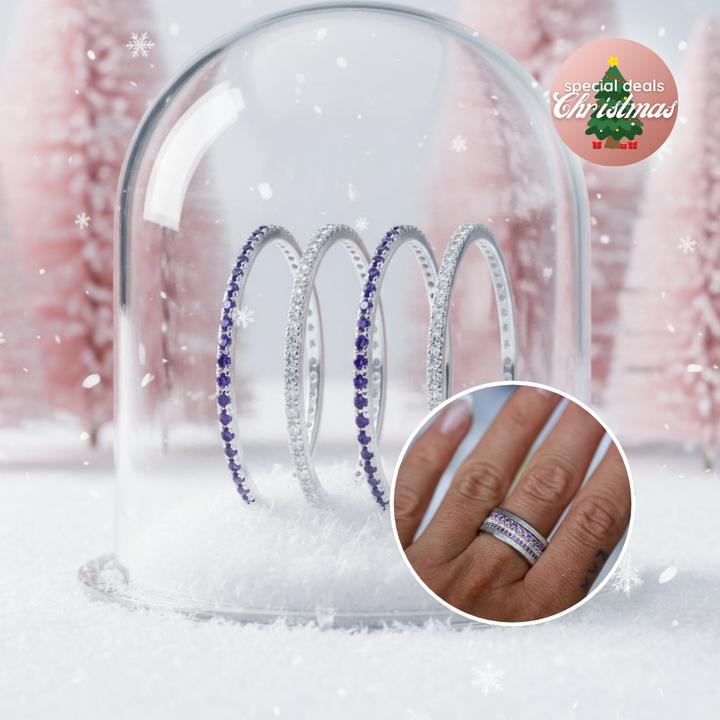  Pack mini Aura Soraura & Authentique (4 anneaux pour bague mood)