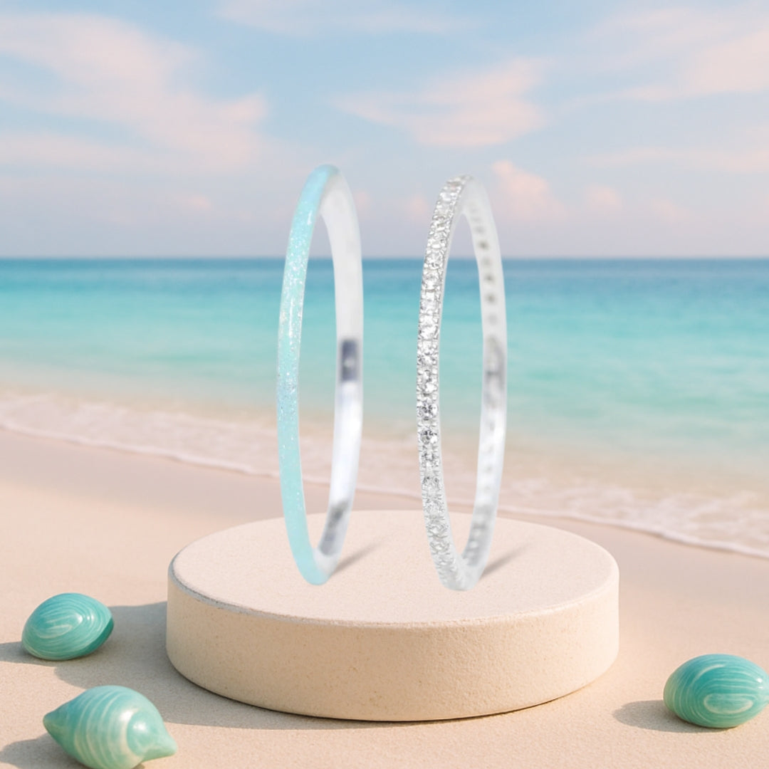mood rings | Set of mini inner rings : Authentic & Aqua Glow – Mood ...