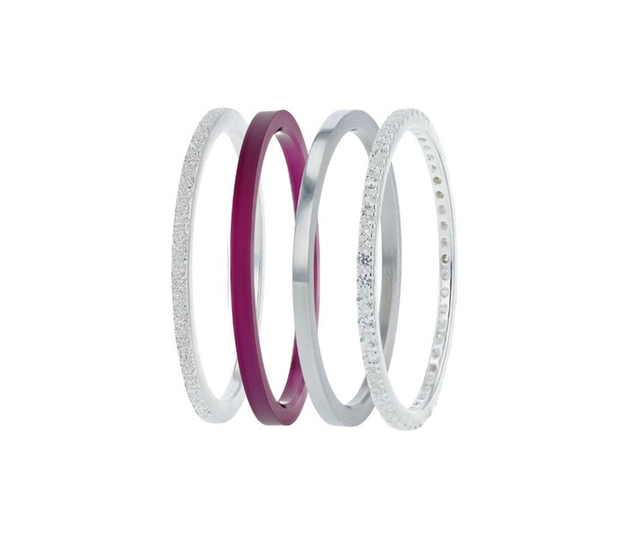 [Offre d'automne] Bague mood interchangeable "Astral mini" en argent 925 (9mm)