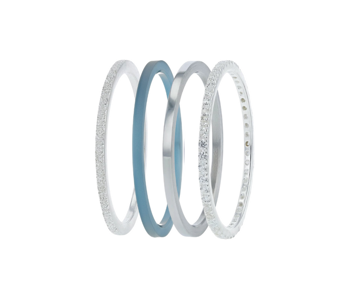 [Offre d'automne] Bague mood interchangeable "Astral mini" en argent 925 (9mm)