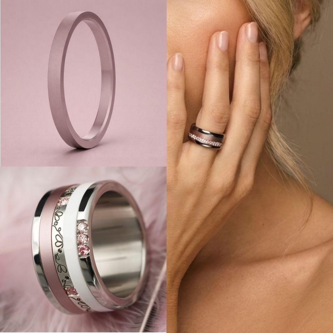 medium en aluminium noisette