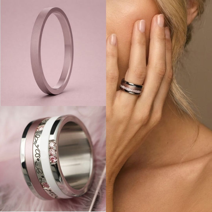 medium en aluminium noisette