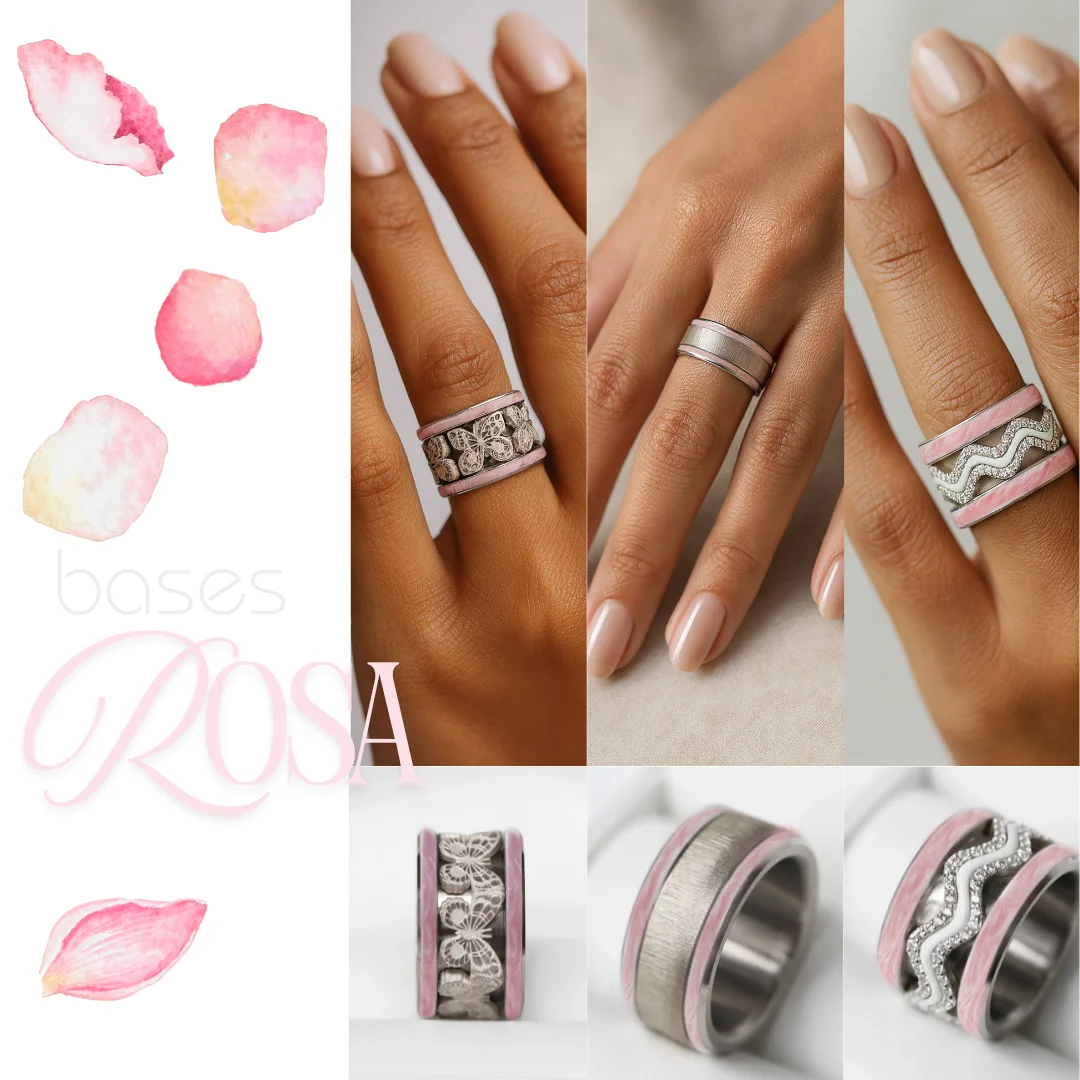 Précommande : Édition OCTOBRE ROSE 🌸 Base - Rosa 🌸 émail rose clair - nacré