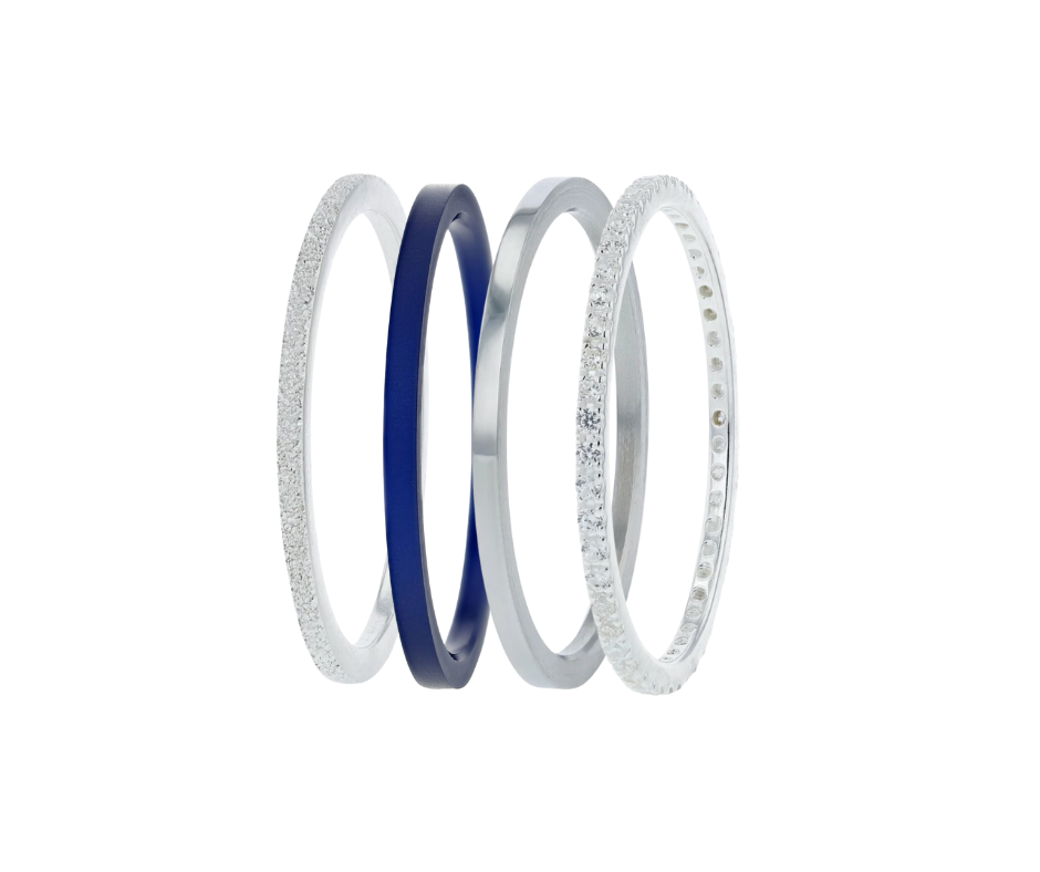 [Offre d'automne] Bague mood interchangeable "Astral mini" en argent 925 (9mm)