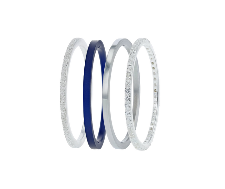 [Offre d'automne] Bague mood interchangeable "Astral mini" en argent 925 (9mm)