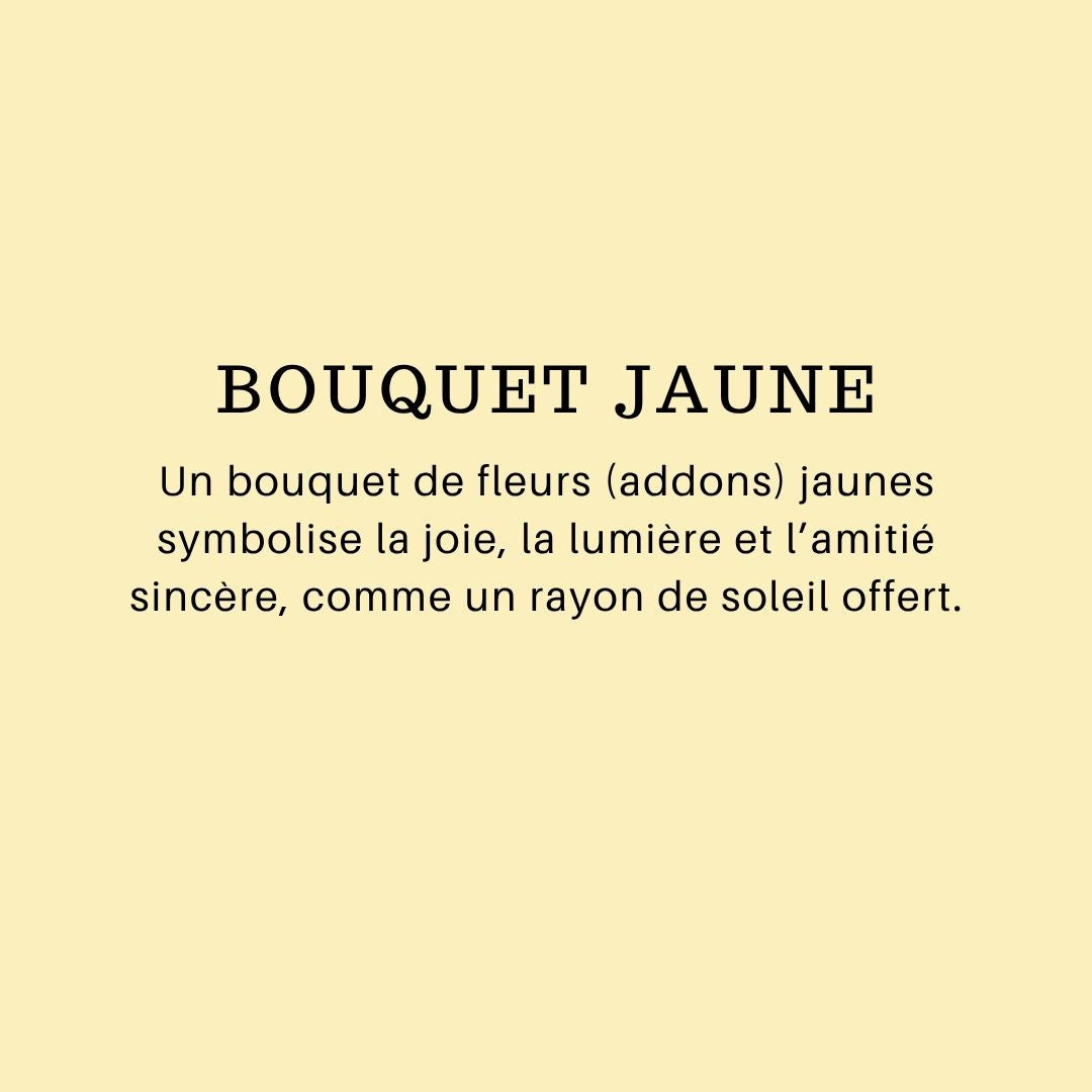 💐 Addonstrauss - Strahl (gelb)