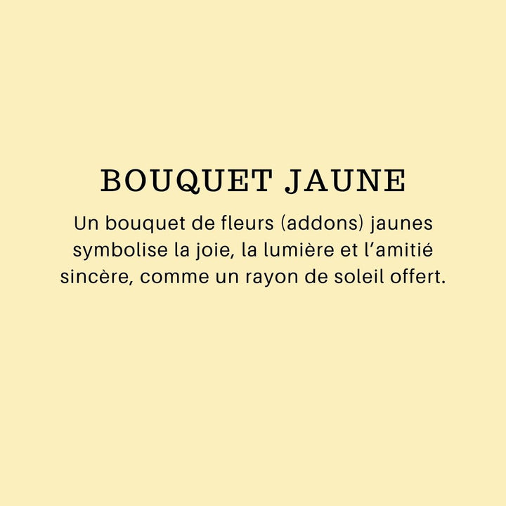 💐 Addonstrauss - Strahl (gelb)