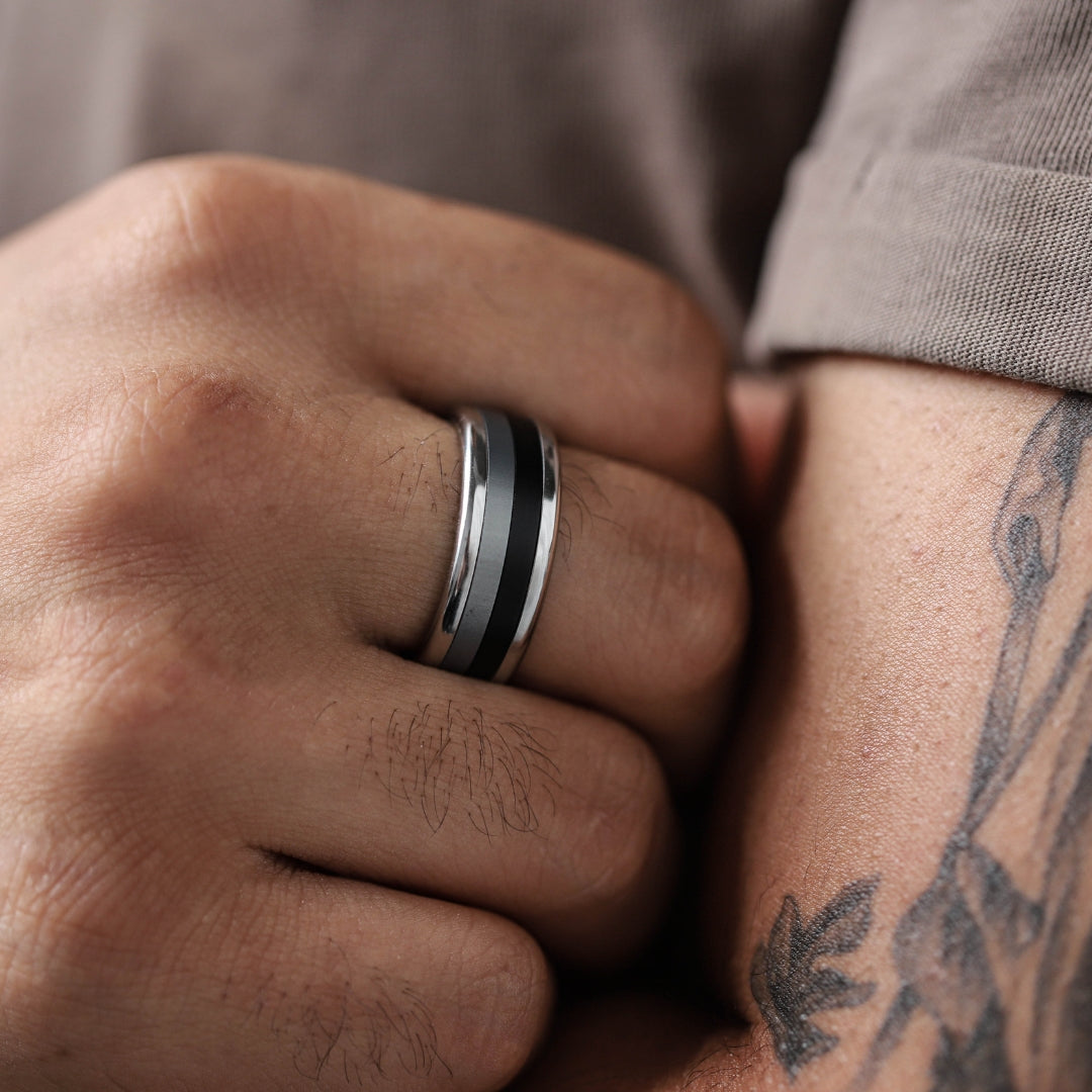 Bague mood homme new arrivals