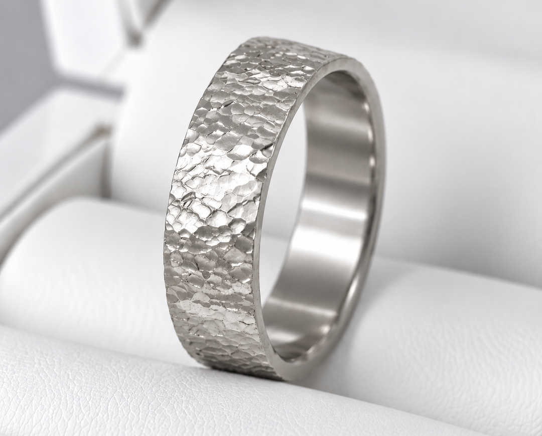 🩶 Anneau (addon) en acier Rock pour bague mood interchangeable