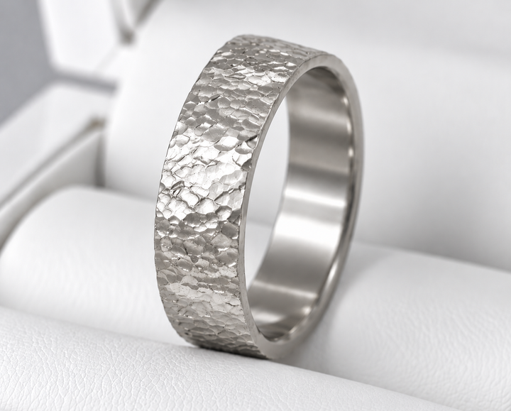🩶 Anneau (addon) en acier Rock pour bague mood interchangeable
