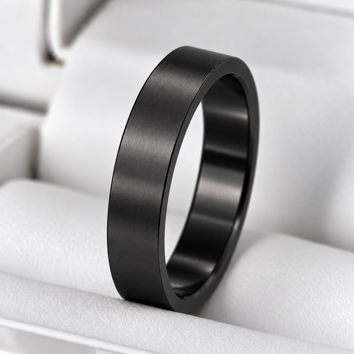 🩶 Anneau (deux tiers) en acier pour bague mood interchangeable