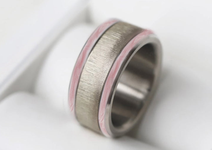 Édition OCTOBRE ROSE 🌸 Base - Rosa 🌸 émail rose clair - nacré