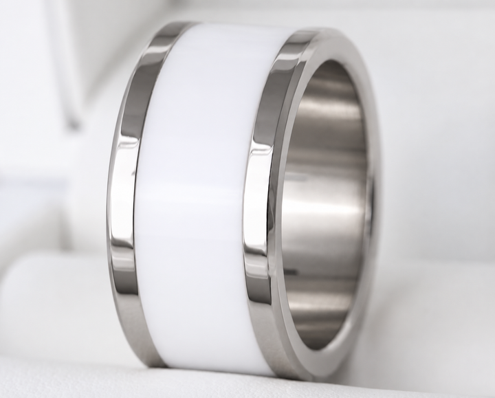 🩶 Base small en acier 316L carrée et polie (11mm) pour bague mood interchangeable
