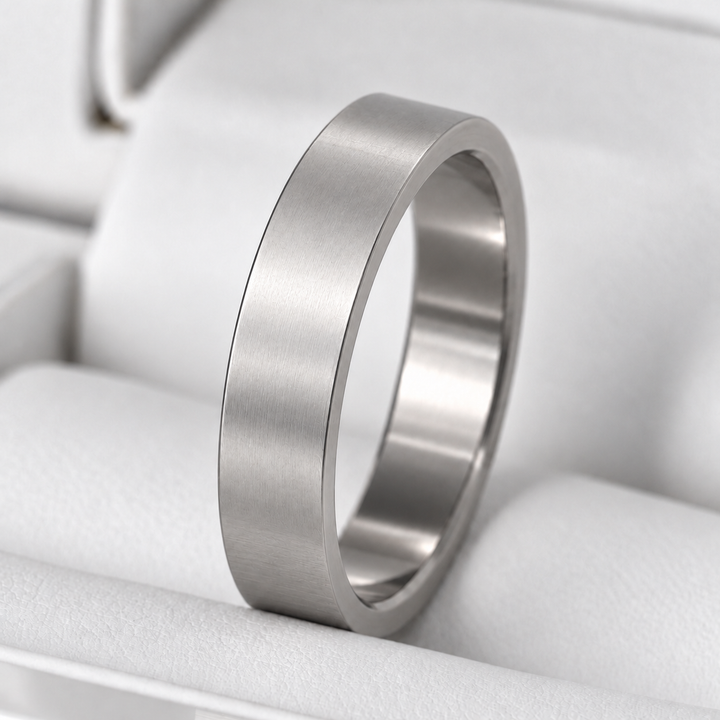 🩶 Anneau (deux tiers) en acier pour bague mood interchangeable