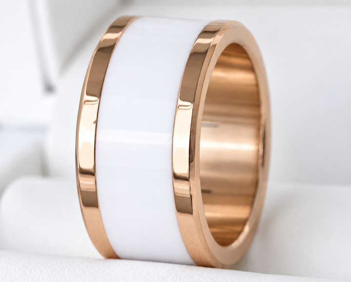 🩶 Base small en acier 316L carrée et polie (11mm) pour bague mood interchangeable