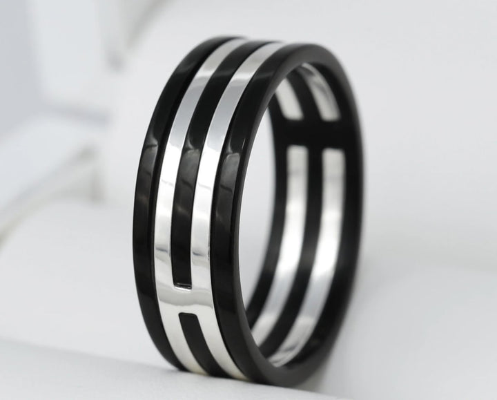 Bague_mood_interchangeable_addon_colorado_argent_noir_blanc