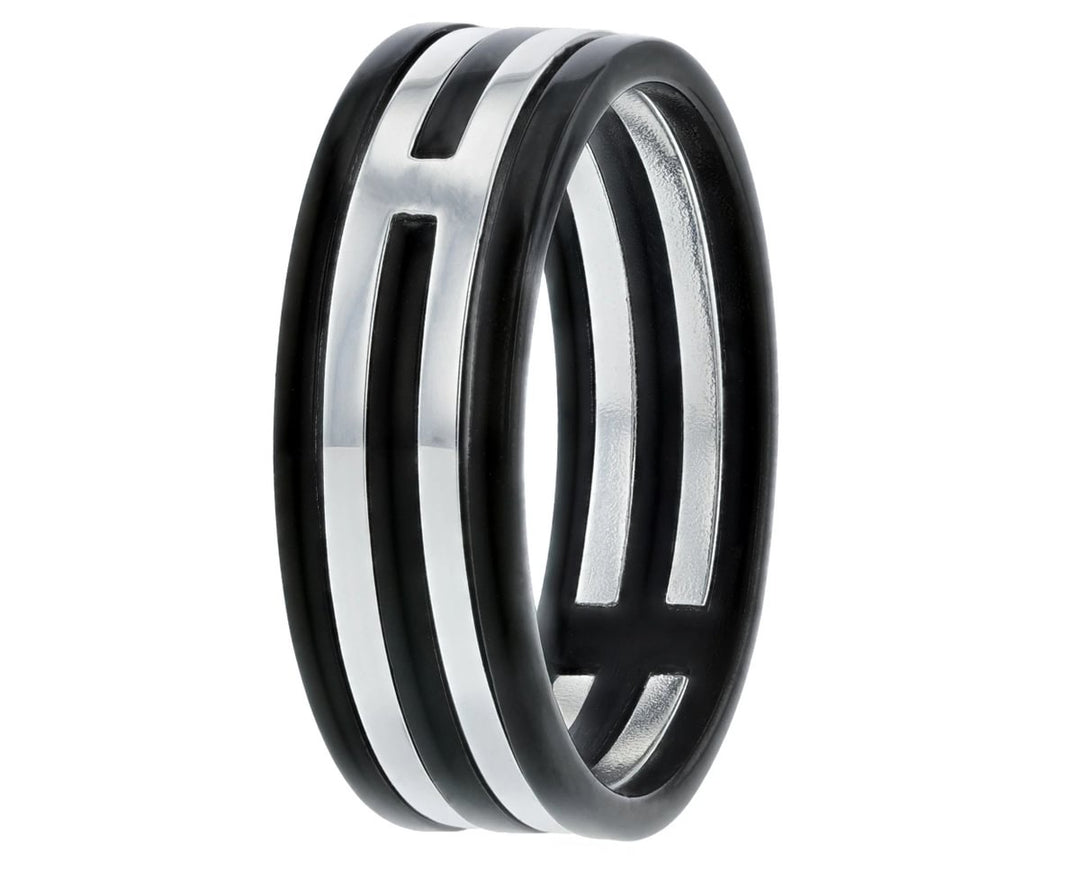 Bague_mood_interchangeable_addon_colorado_argent_noir_blanc