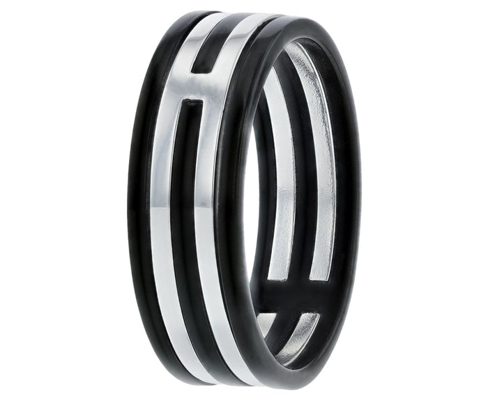 Bague_mood_interchangeable_addon_colorado_argent_noir_blanc