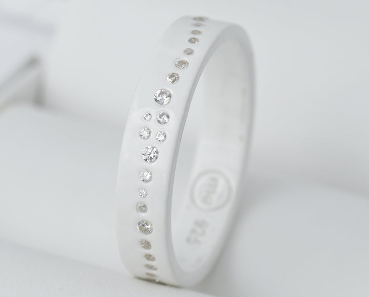 Bague_mood_interchangeable_addon_deux-tiers_sentier_étoiles_argent_zircons_blanc