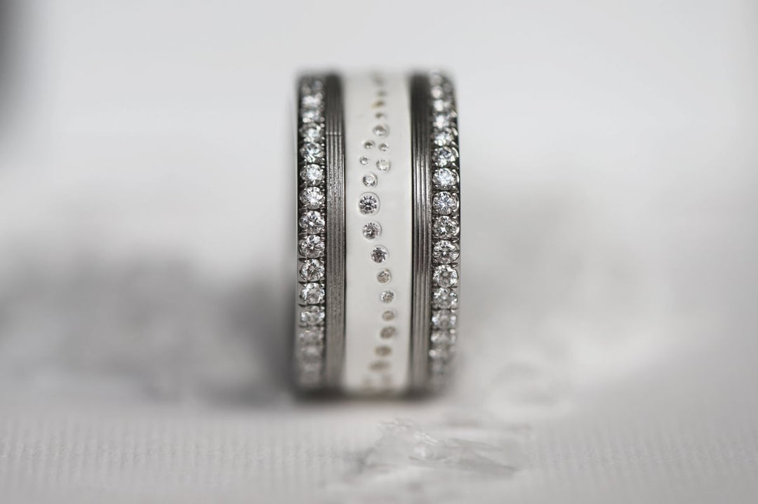 Bague_mood_interchangeable_addon_deux-tiers_sentier_étoiles_argent_zircons_blanc