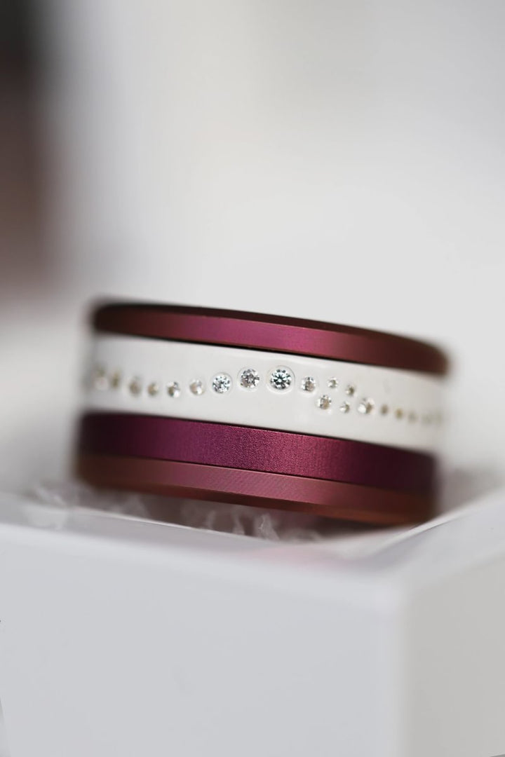 Bague_mood_interchangeable_addon_deux-tiers_sentier_étoiles_argent_zircons_blanc