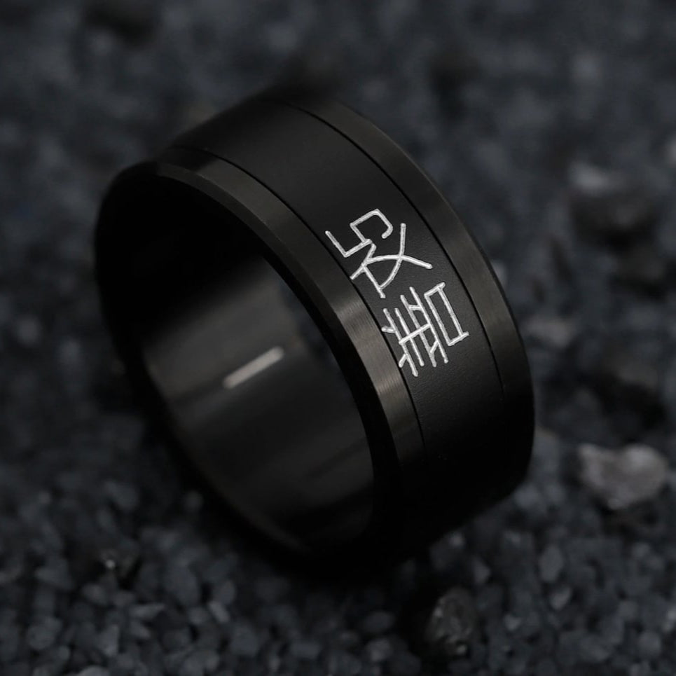 Bague_mood_interchangeable_addon_deux tiers_wanomich_aluminium_noir