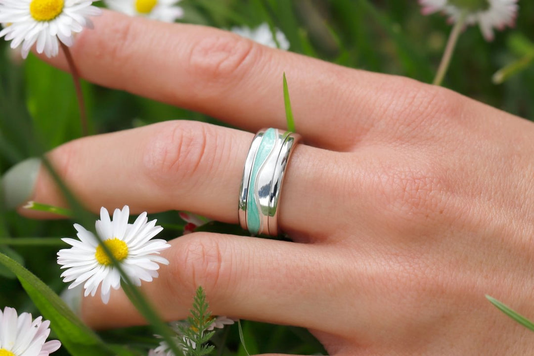 Bague_mood_interchangeable_addon_deuxtiers_bali_argent_turquoise