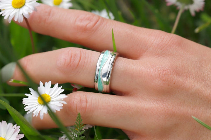 Bague_mood_interchangeable_addon_deuxtiers_bali_argent_turquoise