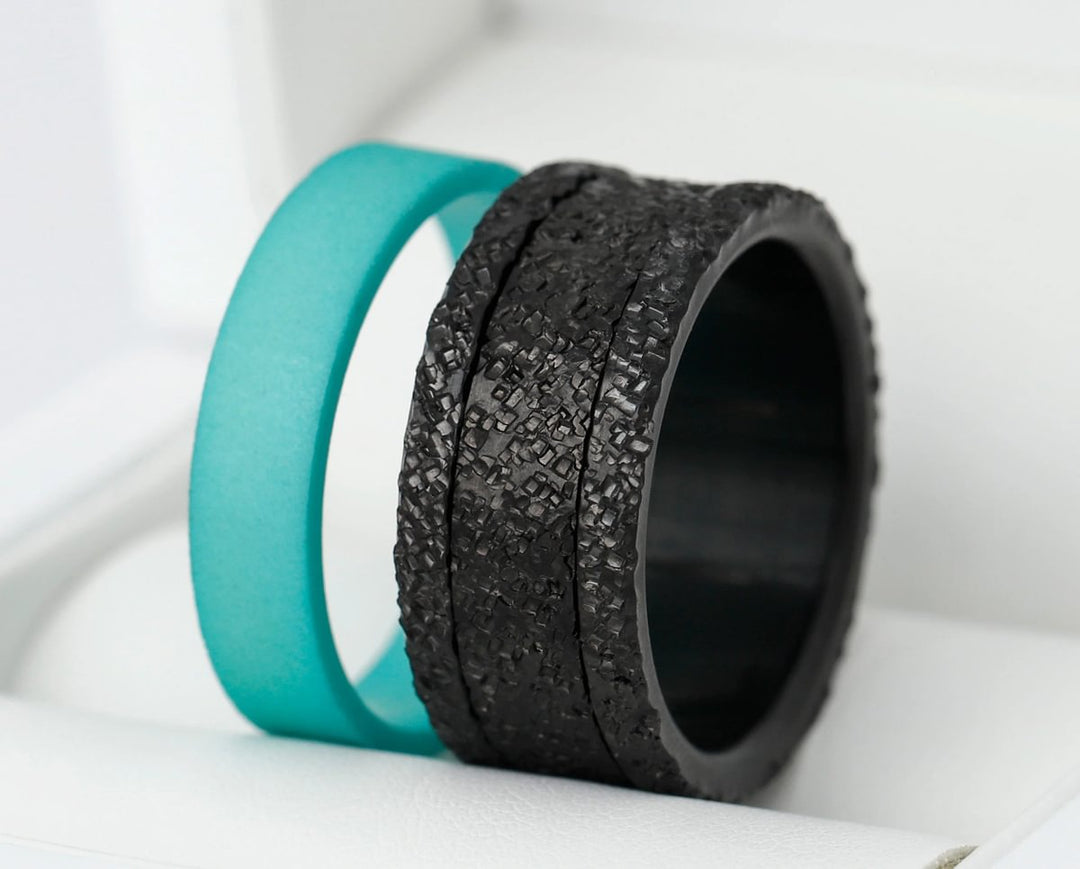 Bague_mood_interchangeable_addon_deuxtiers_ecumenoir_turquoise_noir