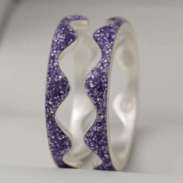 Bague_mood_interchangeable_addon_deuxtiers_nazare_purple_glow_argent_violet