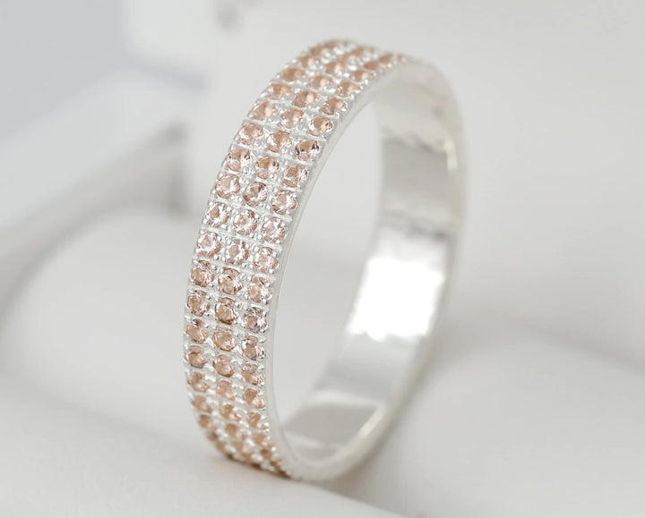 Bague_mood_interchangeable_addon_deuxtiers_vela_argent_zircons_peche
