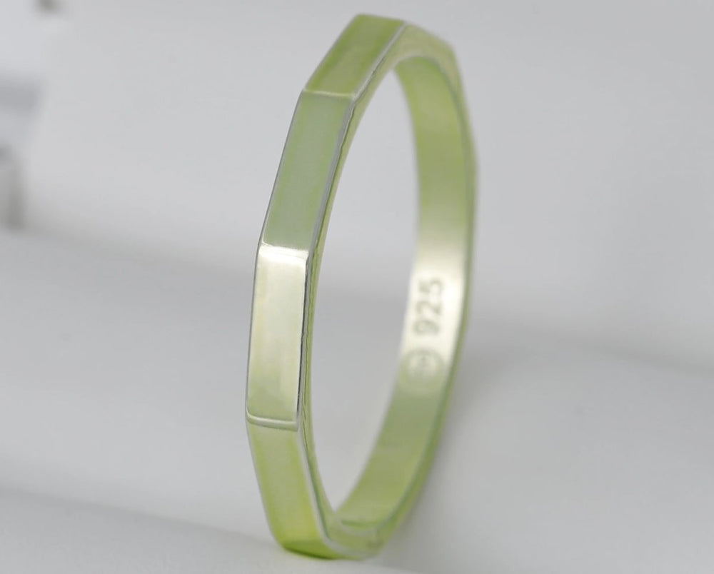 Bague_mood_interchangeable_addon_medium_argent_vert