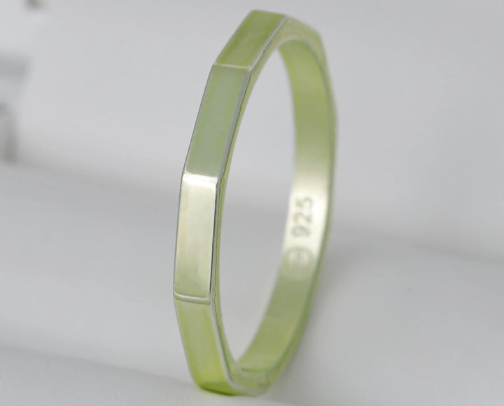 Bague_mood_interchangeable_addon_medium_argent_vert
