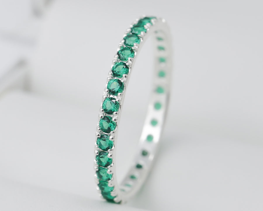 Bague_mood_interchangeable_addon_medium_aura-des-bois_argent_zircons_vert