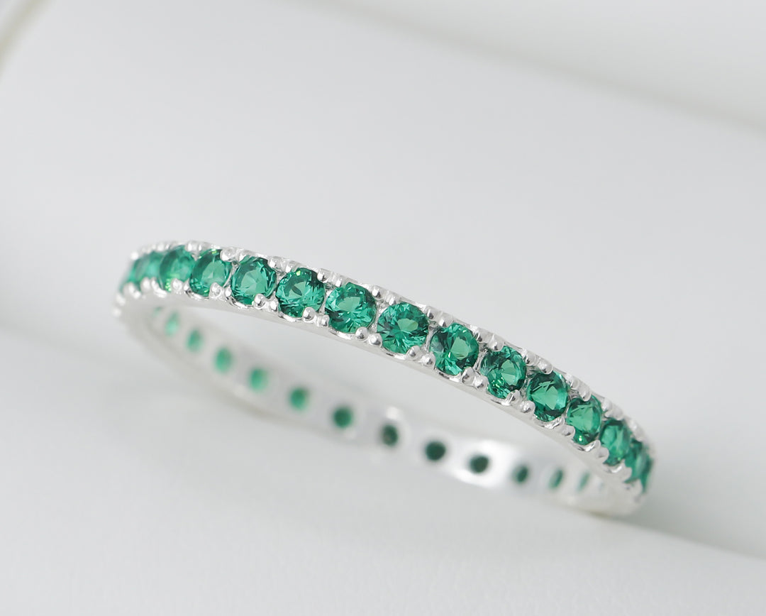 Bague_mood_interchangeable_addon_medium_aura-des-bois_argent_zircons_vert