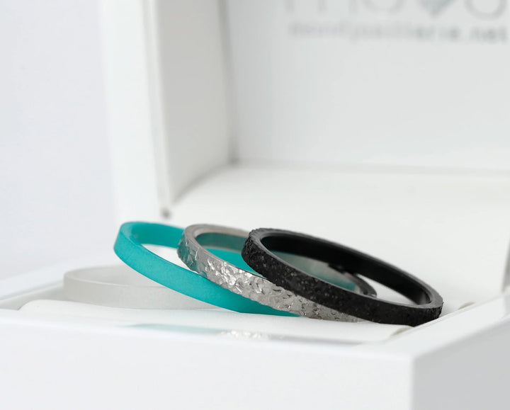 Bague_mood_interchangeable_addon_medium_ensemble_lignerocheuse_noir_turquoise