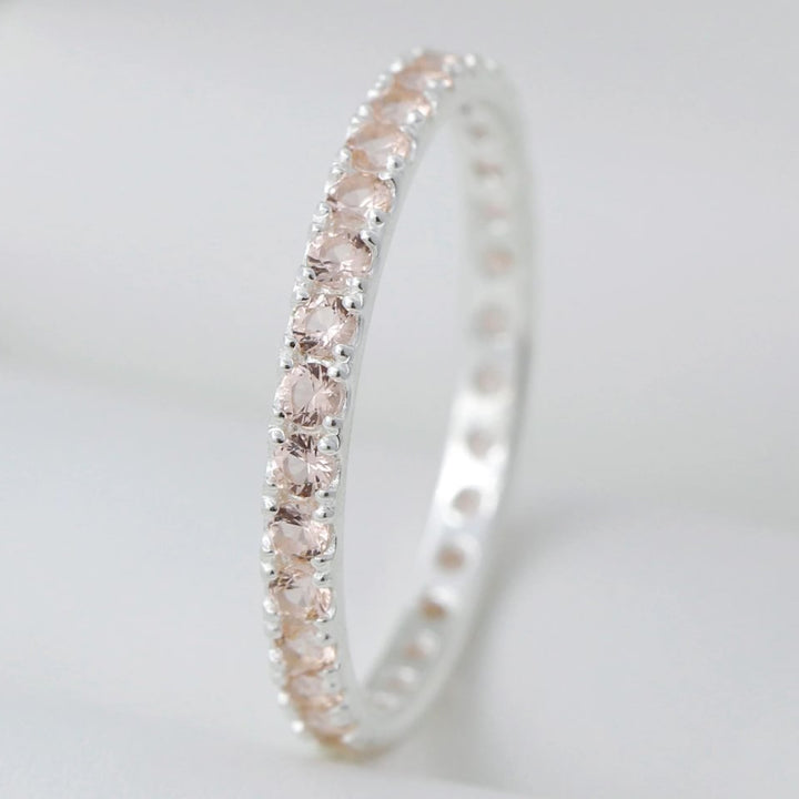 Bague_mood_interchangeable_addon_medium_kabricot_argent_zircons_abricot