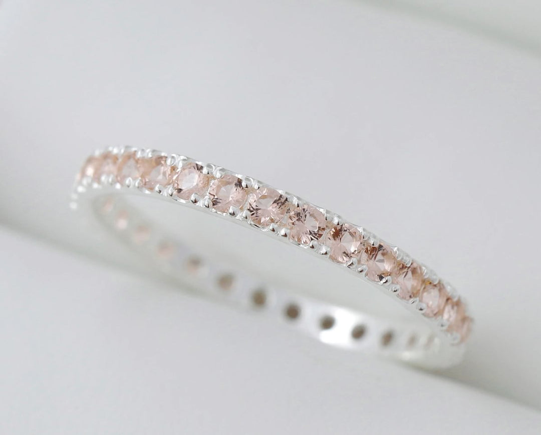 Bague_mood_interchangeable_addon_medium_kabricot_argent_zircons_abricot