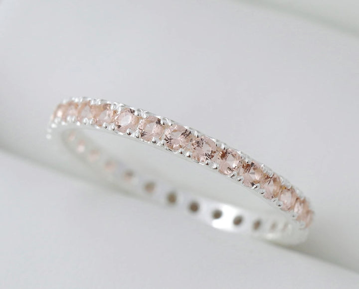 Bague_mood_interchangeable_addon_medium_kabricot_argent_zircons_abricot