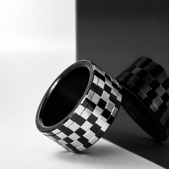 Bague_mood_interchangeable_base_acier_noir_blanc