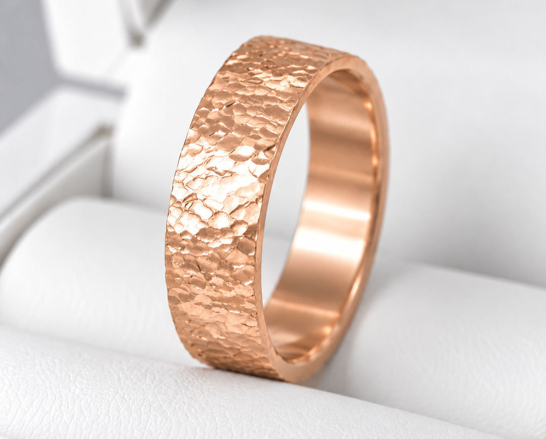 🩶 Anneau (addon) en acier Rock pour bague mood interchangeable
