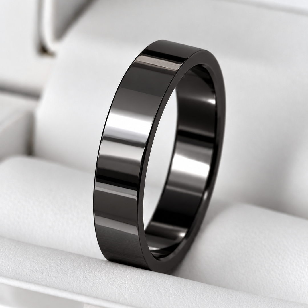 🩶 Anneau (deux tiers) en acier pour bague mood interchangeable