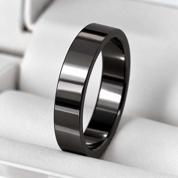 🩶 Anneau (deux tiers) en acier pour bague mood interchangeable