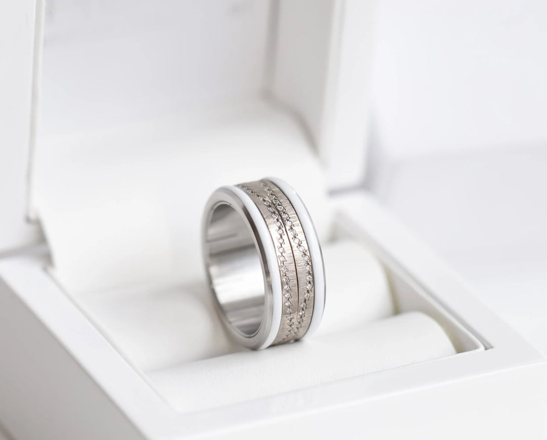 🤍 BASE 17 BY MOOD, base XS blanche, en émail