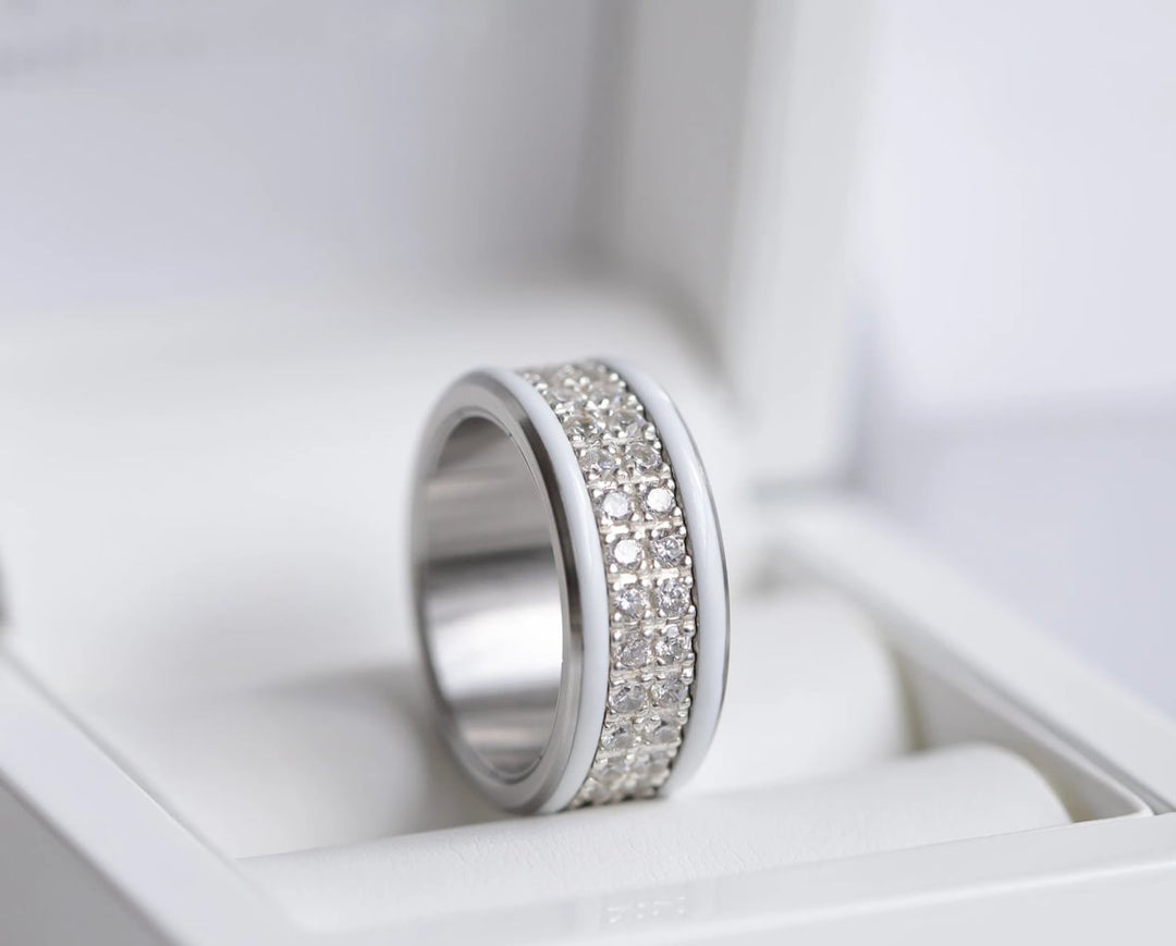 🤍 BASE 17 BY MOOD, base XS blanche, en émail