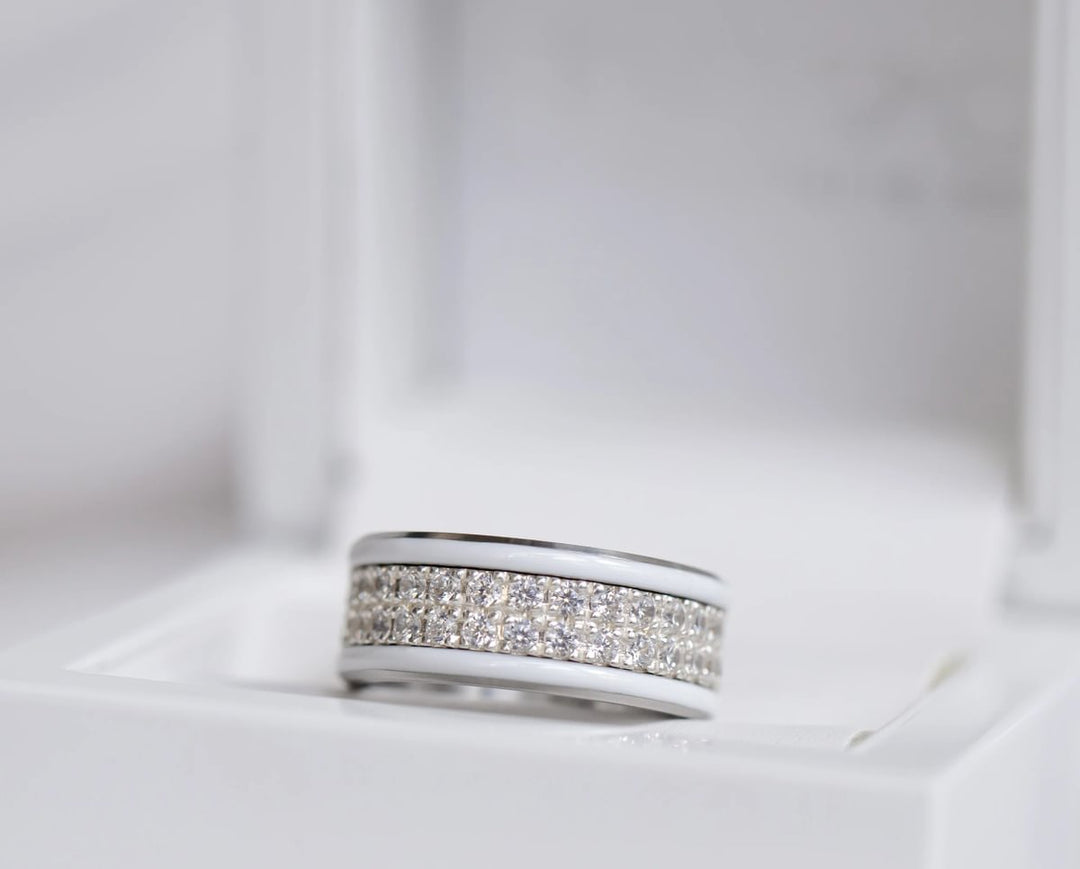 🤍 BASE 17 BY MOOD, base XS blanche, en émail