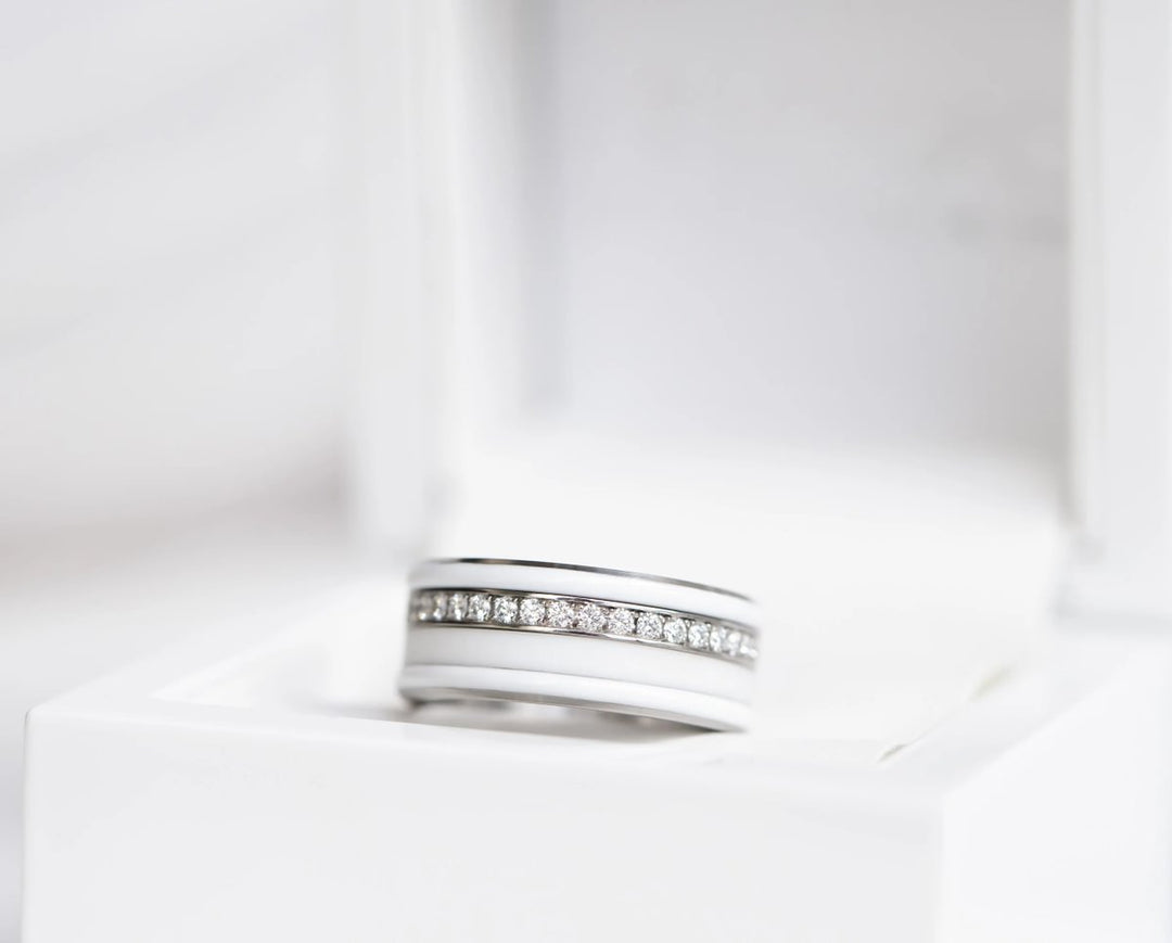 🤍 BASE 17 BY MOOD, base XS blanche, en émail