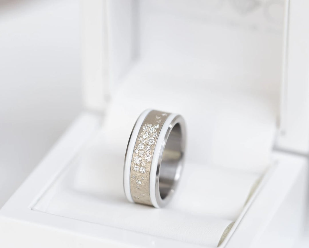 🤍 BASE 17 BY MOOD, base XS blanche, en émail