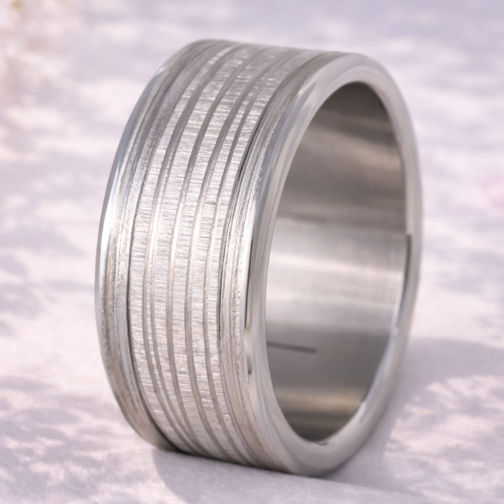 Small Fassung "Halo" aus rostfreiem Edelstahl für den auswechselbaren mood Ring