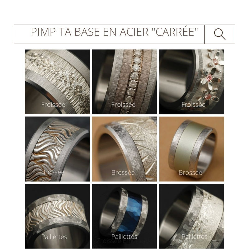 SERVICE : PIMP ta base en acier "Carrée"